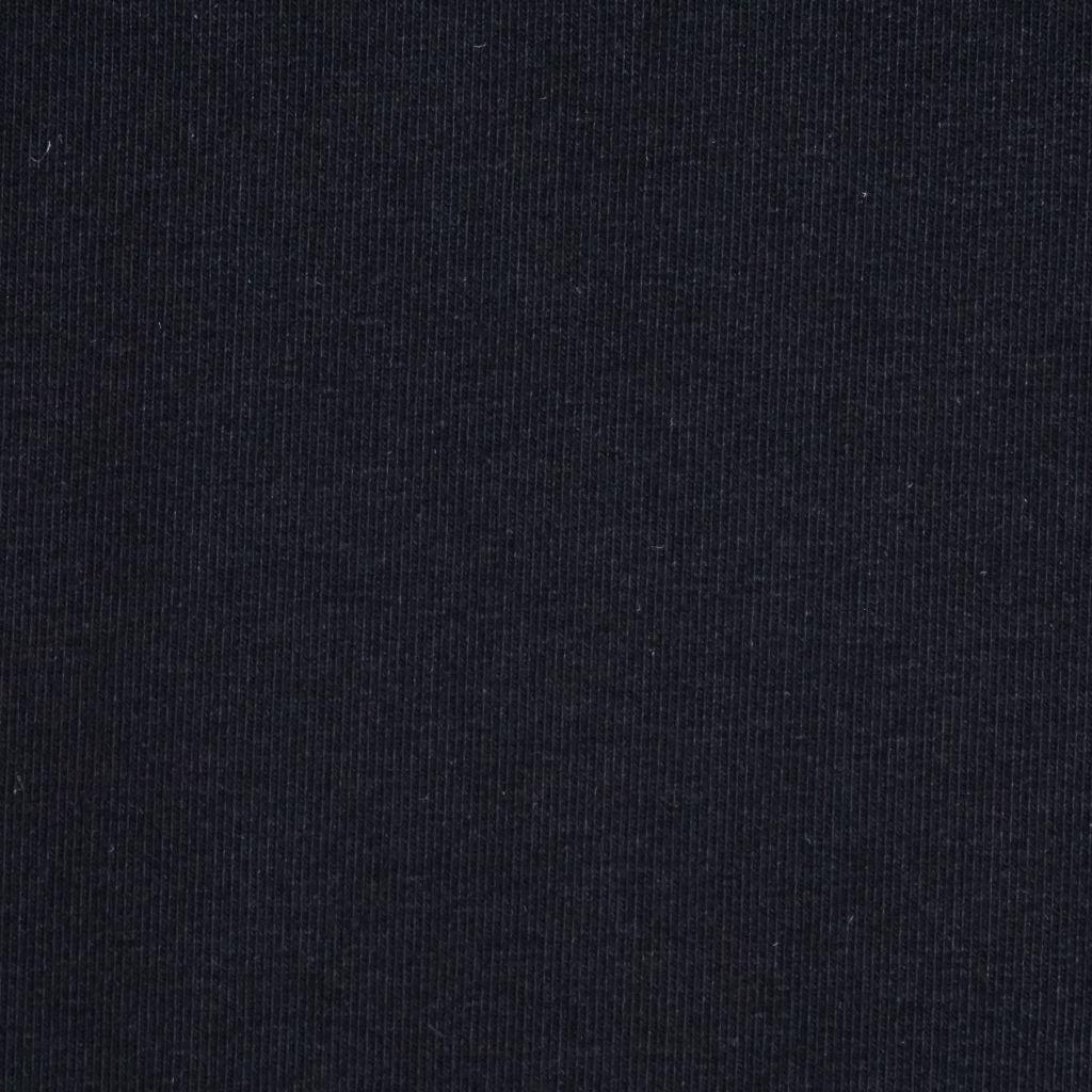 French Terry uni schwarz – Bio